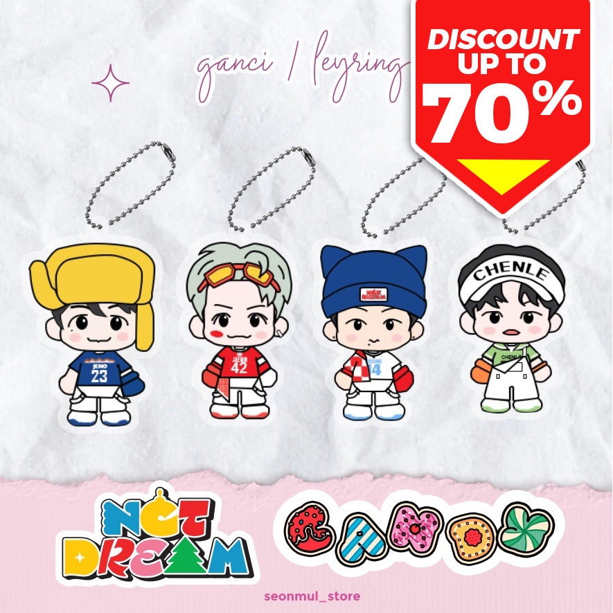 NCT DREAM CHIBI CANDY KEYCHAIN / KEYRING / KEYCHAIN NCT DREAM WINTER SPECIAL ALBUM CANDY