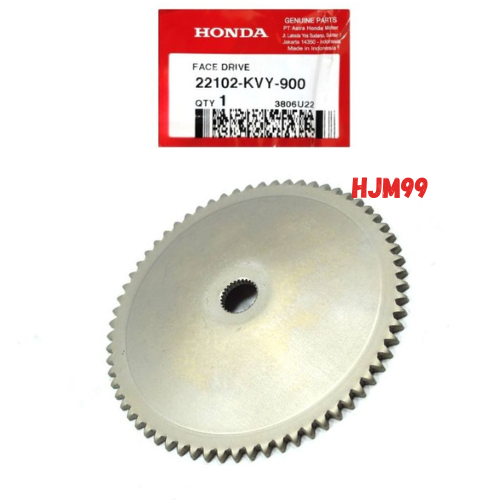 FACE DRIVE FAN ROLLER HOUSING พัดลม PULLY ด้านหน้า PULLY STARTER GEAR HONDA BEAT CARBON SPACY คาร์บอ