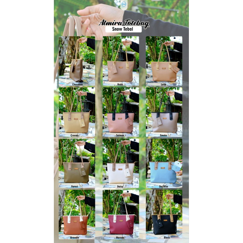 [PRE ORDER 02 - 08 OCT] Almira Totebag by Nirmala