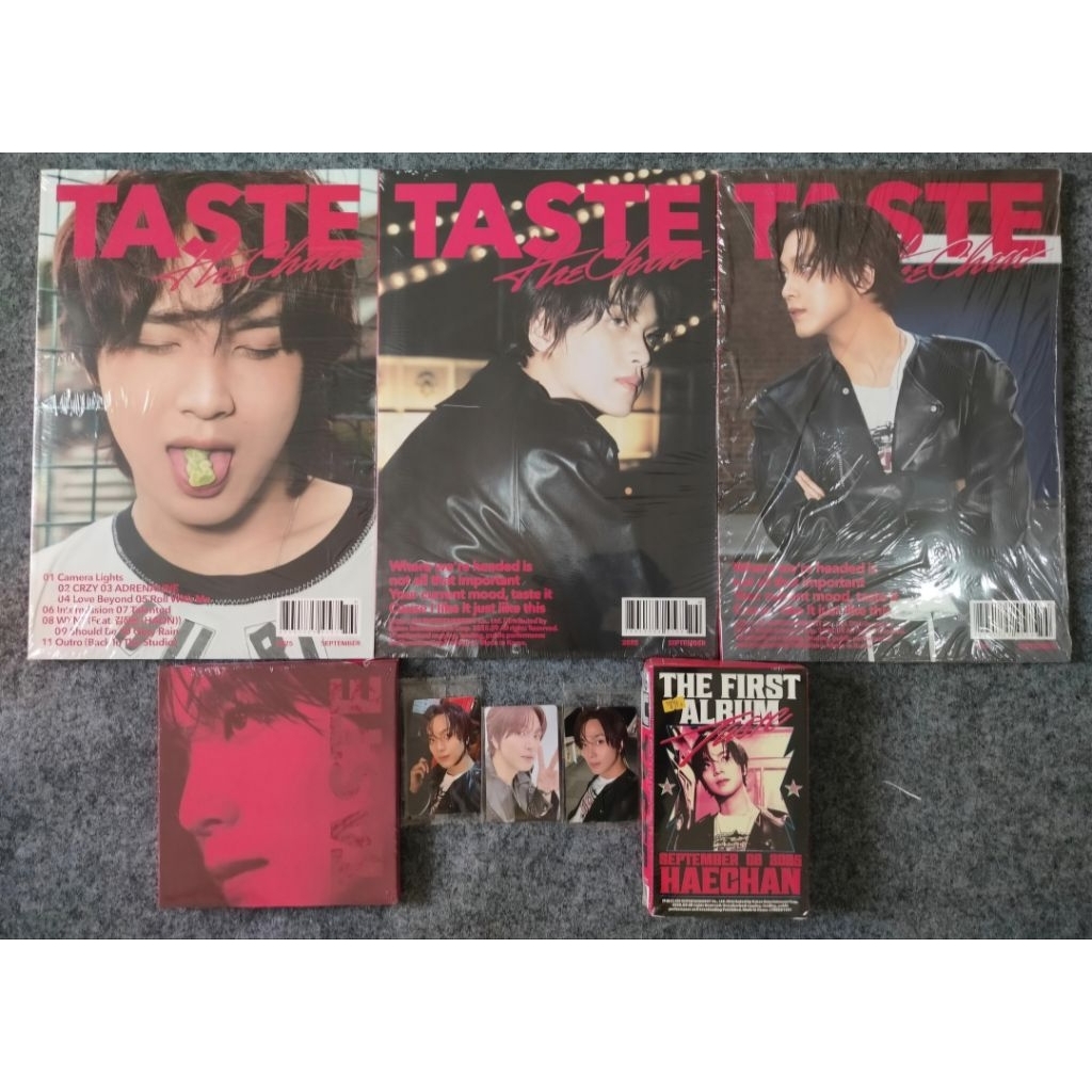 [READY] อัลบั้ม HAECHAN TASTE SAVORY VER FULL SPREAD VER MAKESTAR APPLE MUSIC
