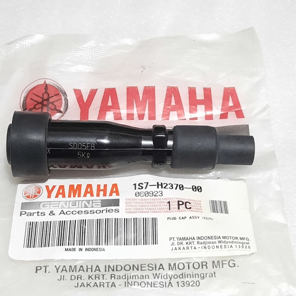 SPARK PLUG CAP สําหรับ JUPITER MX VISION OLD NVA NVL BYSON CARBON R15 ORIGINAL YAMAHA 1S7 H2370 00