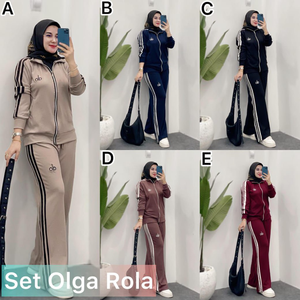 ROLA SET / OLAGA ROLA SET / HQ KNIT SPORTS SUIT