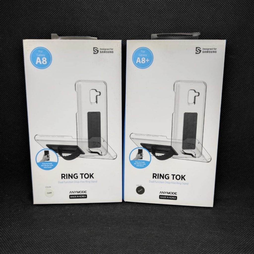 Anymode RingTok Case Cover Samsung A8/A8+