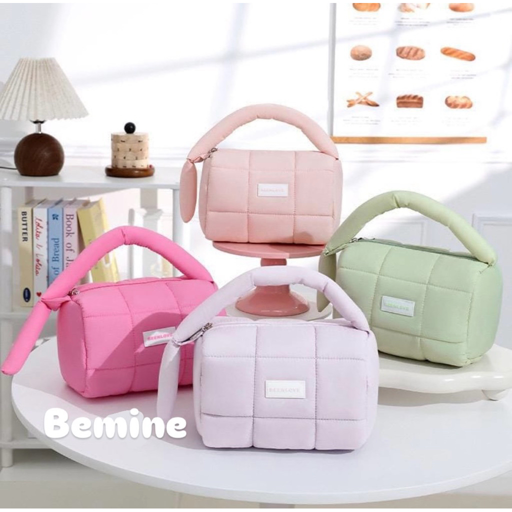 PUFFY BAG BEEN LOVE AW77DG MAKE UP BAG
