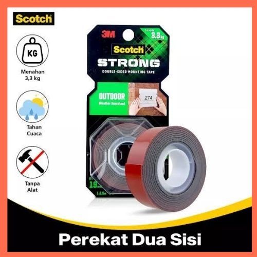 3M INDOOR MOUNTING TAPE 411-S19