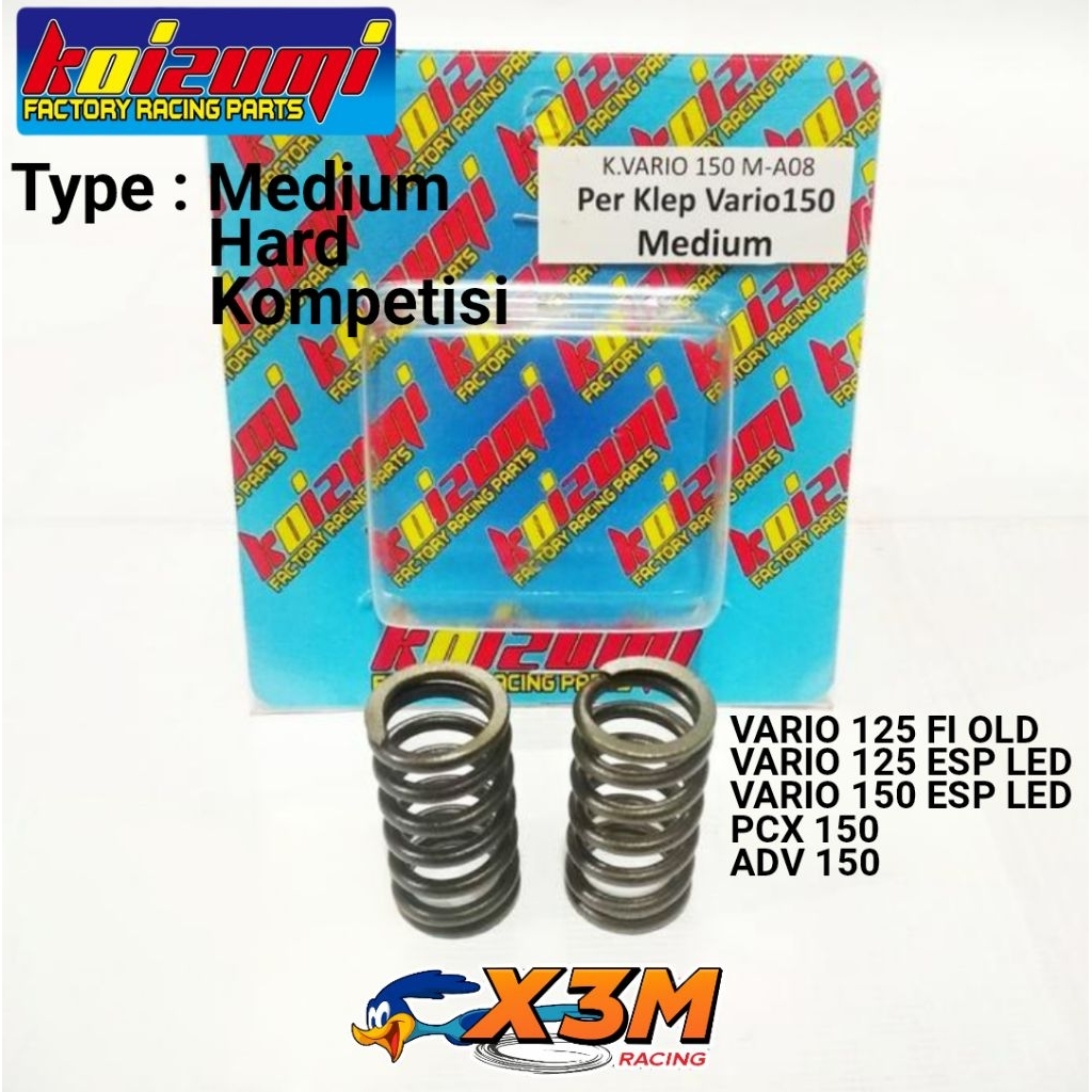 LOKAL KOIZUMI วาล์วฤดูใบไม้ผลิ PCX 150 ADV 150 VARIO 125 FI VARIO 125 ESP LED VARIO 150 ESP LED VARI