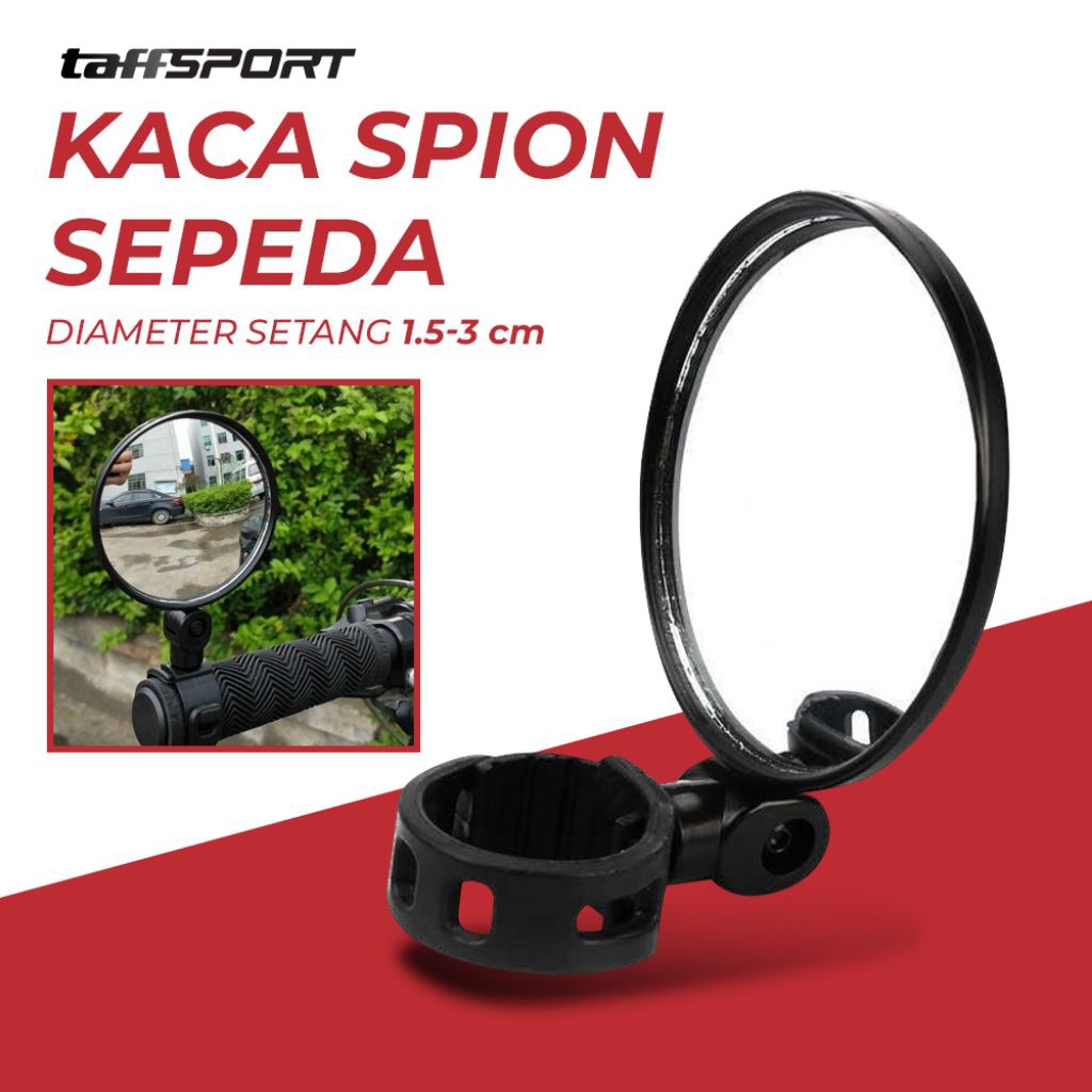 TaffiSPORT Bike Blindspot กระจกมองหลัง 360 องศา 1 ชิ้น - HF00954