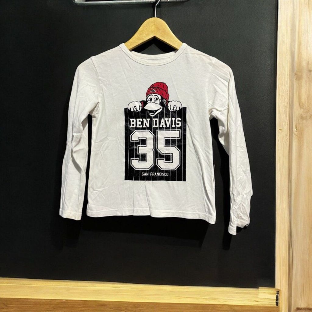 BEN DAVIS เด็กแขนยาว | เสื้อยืดเด็ก