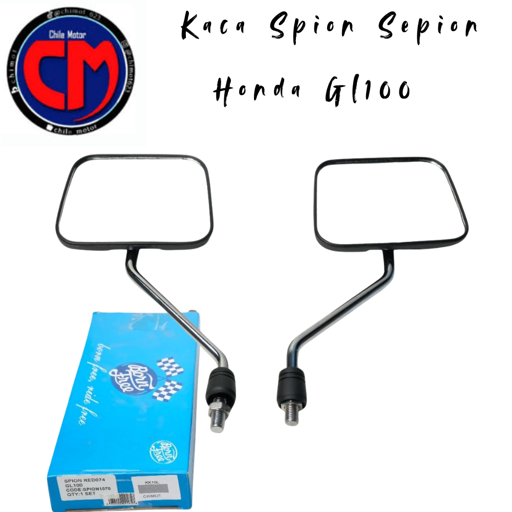 กระจกมองหลัง Honda Gl100 GL 100 Gl125 GL 125 125 ล็อคเกลียว 14