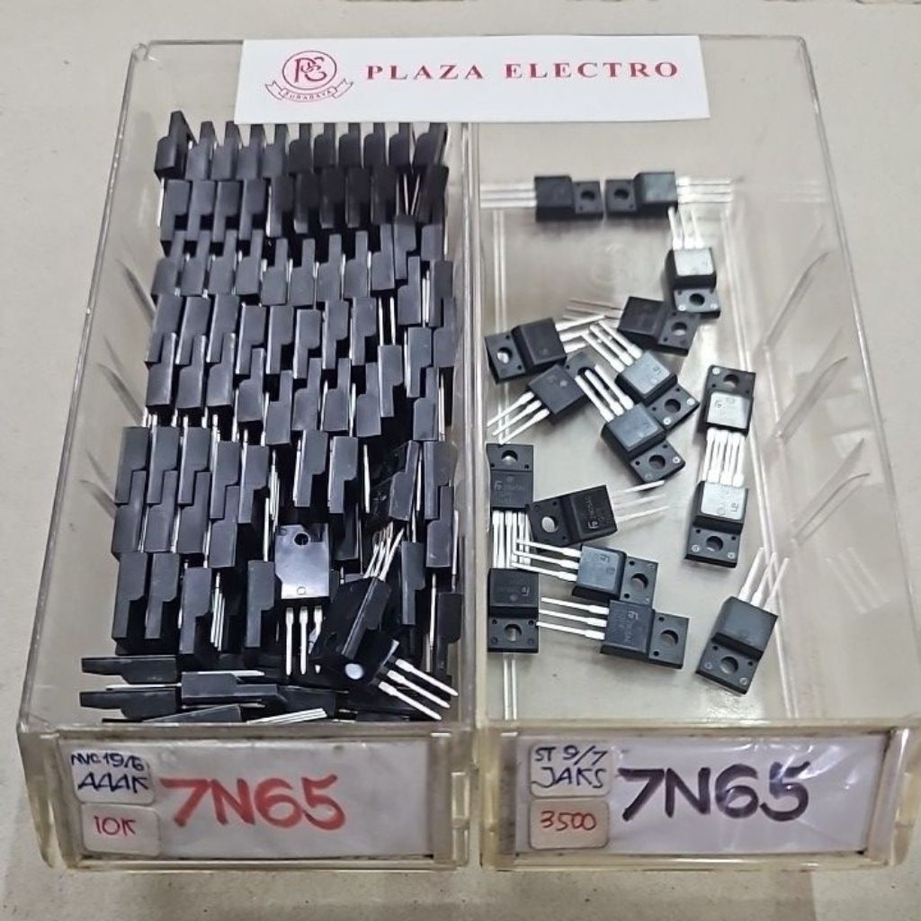 MOSFET FQPF 7N65 C ทรานซิสเตอร์ IC ดั้งเดิม FQPF7N65C 7N 65 คุณภาพดี