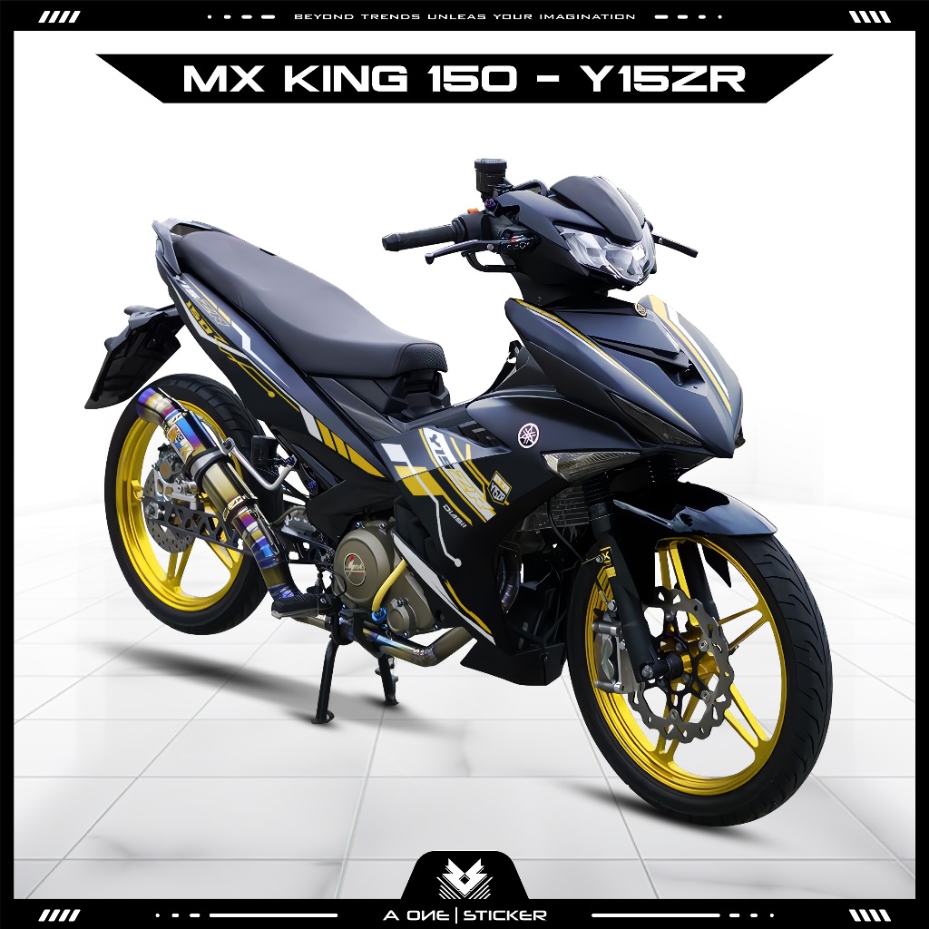 Striping Mx King 150 Sticker Y15zr Sticker Mx King150 Sniper150 Mxi Jupiter Mx Ink. Motif สติ๊กเกอร์