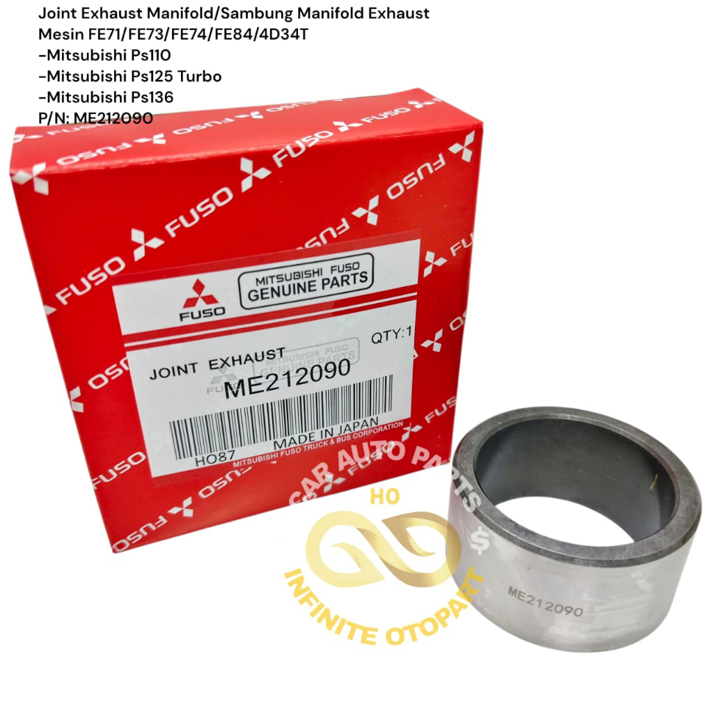 JOINT EXHAUST MANIFOLD CONNECTION MANIPOLD EX PS110 PS125 TURBO PS136 FE71 FE73 FE74 FE84 4D34T ME21