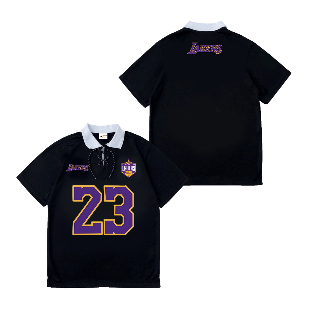 Auxso Sport Jersey Lakers 23 Football Jersey Vintage Jersey Sportswear Football Shirt Band Jersey