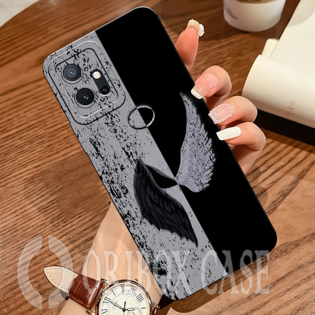 HP เคส VIVO Y75 5G / T1 5G ล่าสุด - เคส Graffiti Motif - เคส - VIVO T1 5G / Y75 5G Softcase - VIVO Y