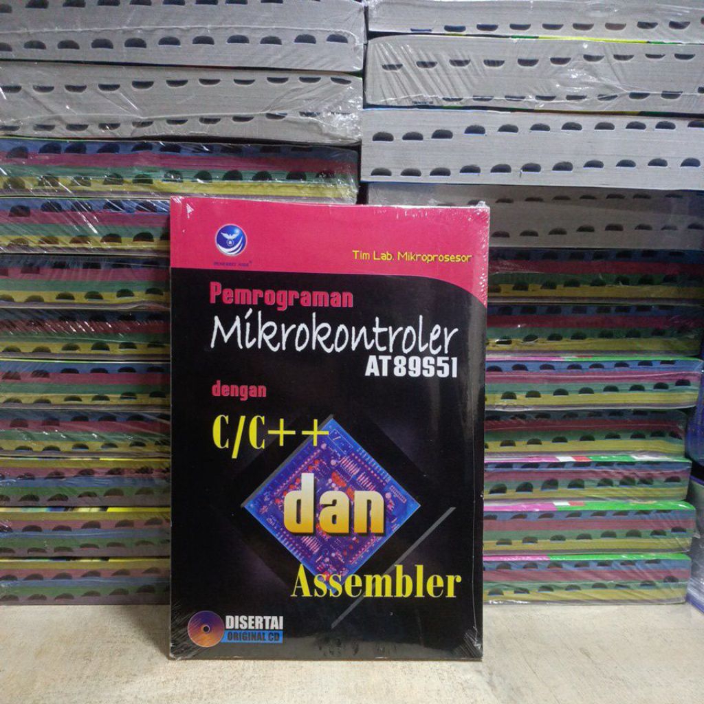 AT89 S51 MICROKTROLER PROGRAMING BOOK พร้อม C/PLUS และ ASSEMBLY ในซีดี