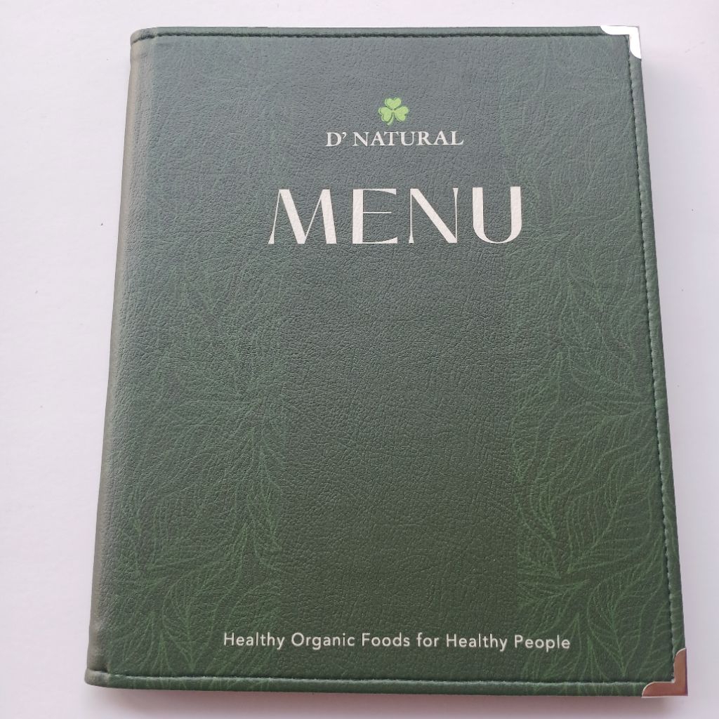 FULL PRINT RESTAURANT CAFFE & HOTEL MENU COVER