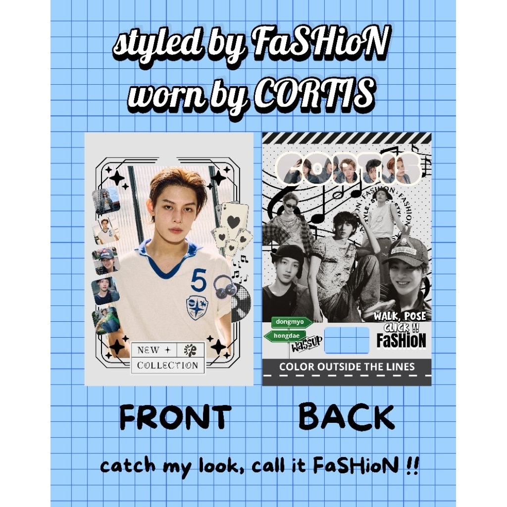 CORTIS FASHION PHOTOCARD HOLDER