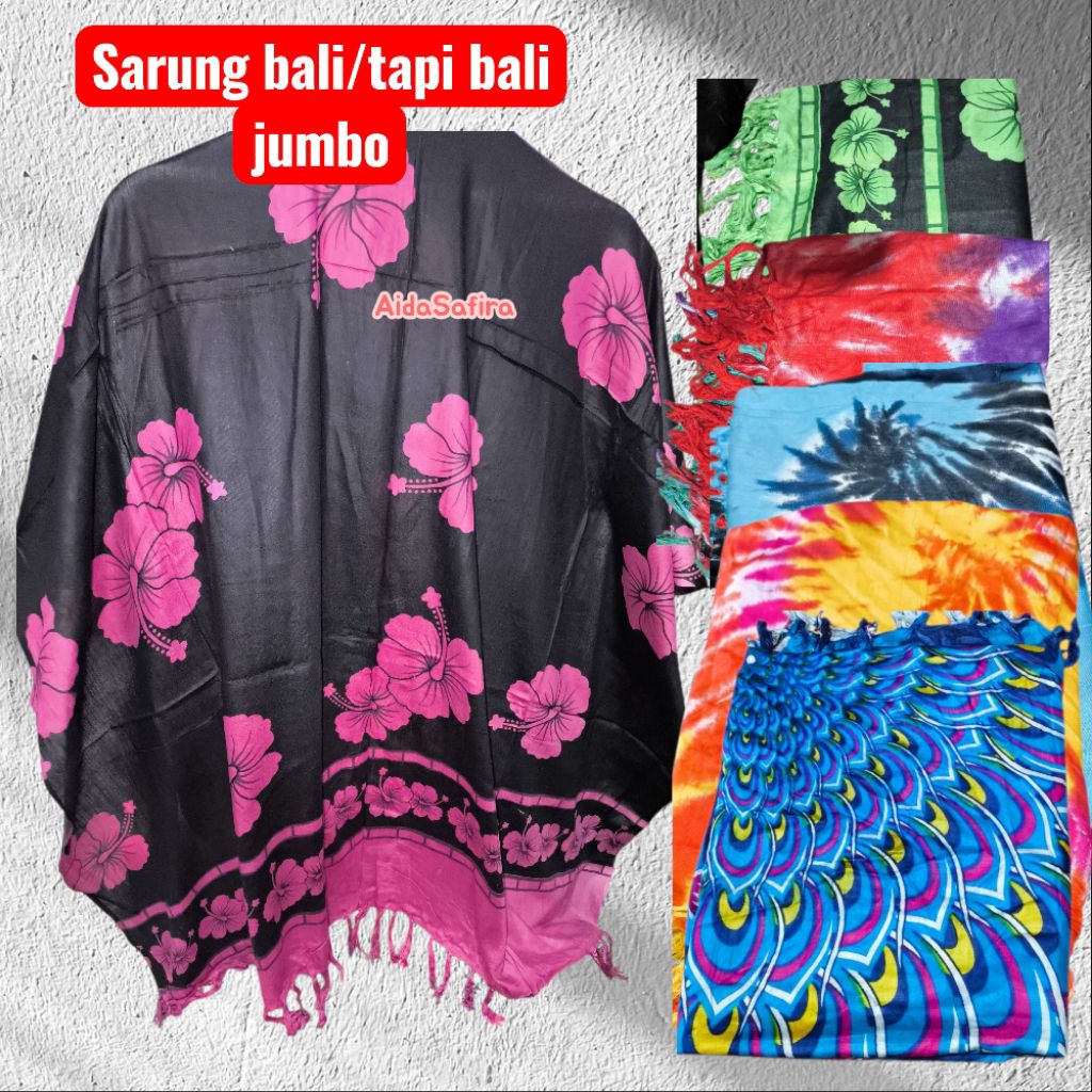 BALI TAPIH/BALI BEACH SArong/SOFT และผ้าบาลีนุ่ม