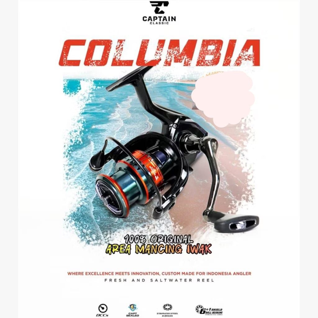 CAPTAIN COLUMBIA 1000 2000HG 3000HG 4000HG 6000HG-POWER HANDLE รอก