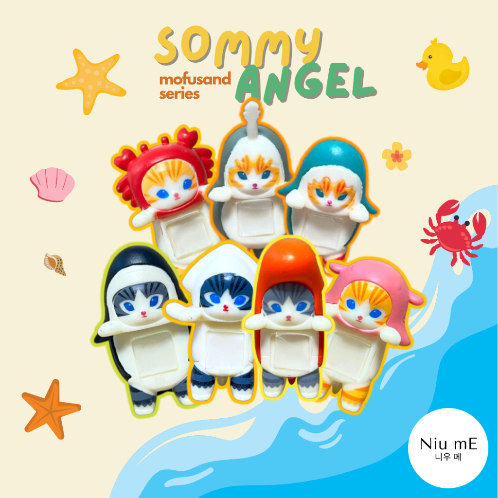 [BLINDBOX] Sonny Angel Hippers Mofusand Series อุปกรณ์เสริมโทรศัพท์มือถือ