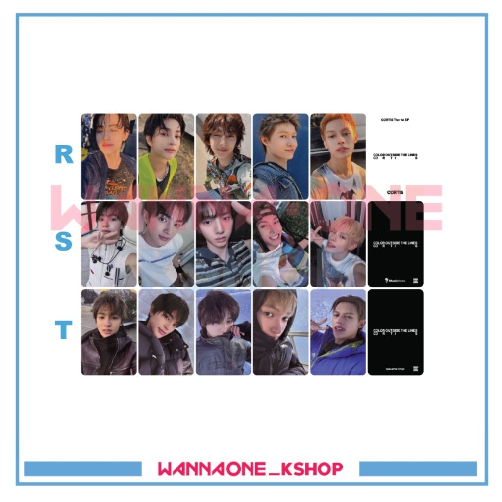 Photocard cortis สีนอกอัลบั้ม pub