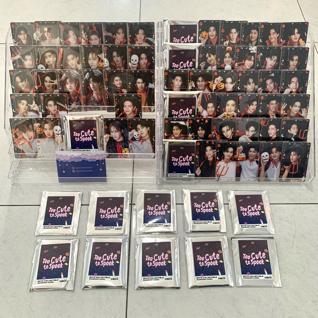 [READY INA] การ์ดสะสมสินค้า GMMTV OFFICIAL / CC / Photocard / PC : TOO CUTE TOO SPOOK / HALLOWEEN HE
