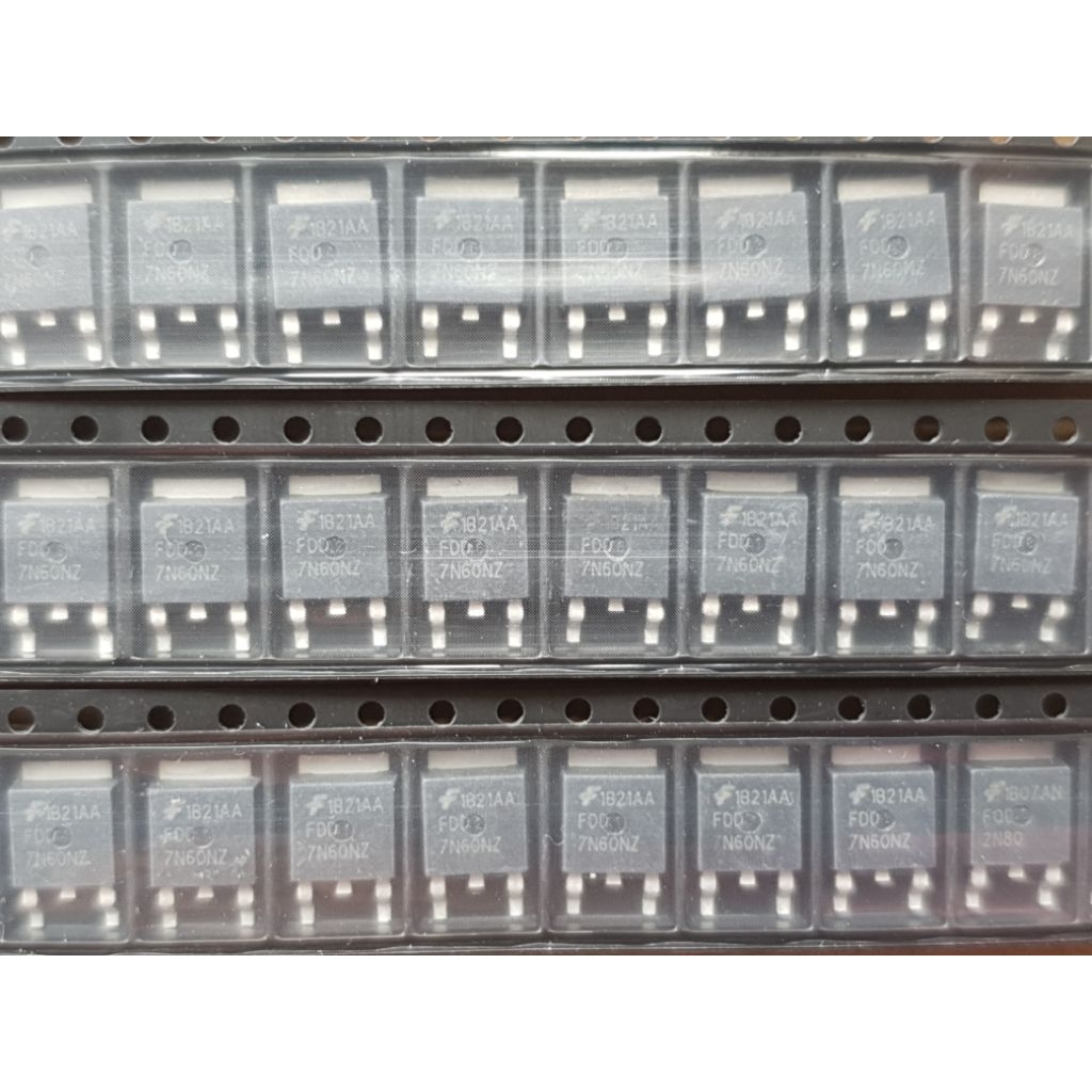 MOSFET FDD7N60NZ TO-252 ต้นฉบับ // FET SMD 7A 600V / FET 7N60