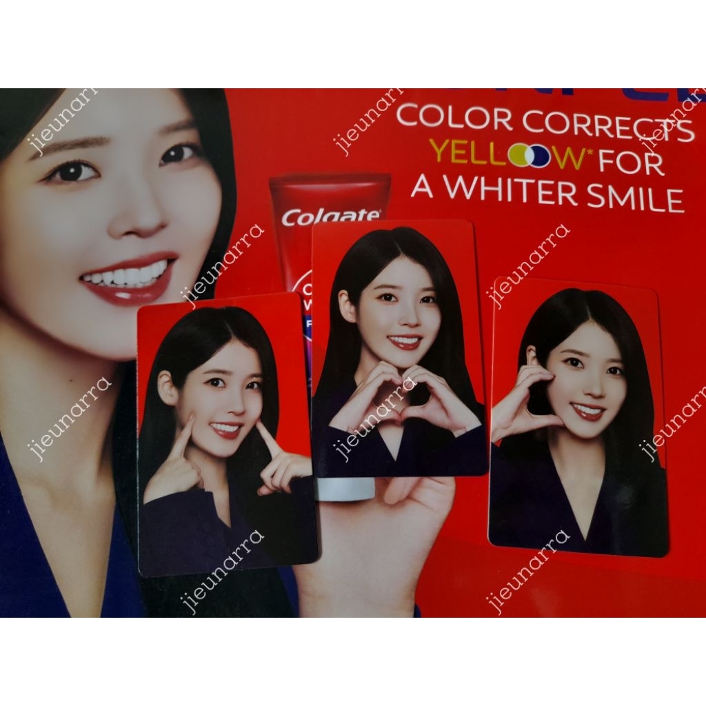 (Take All) IU Official Photocard - PC Colgate