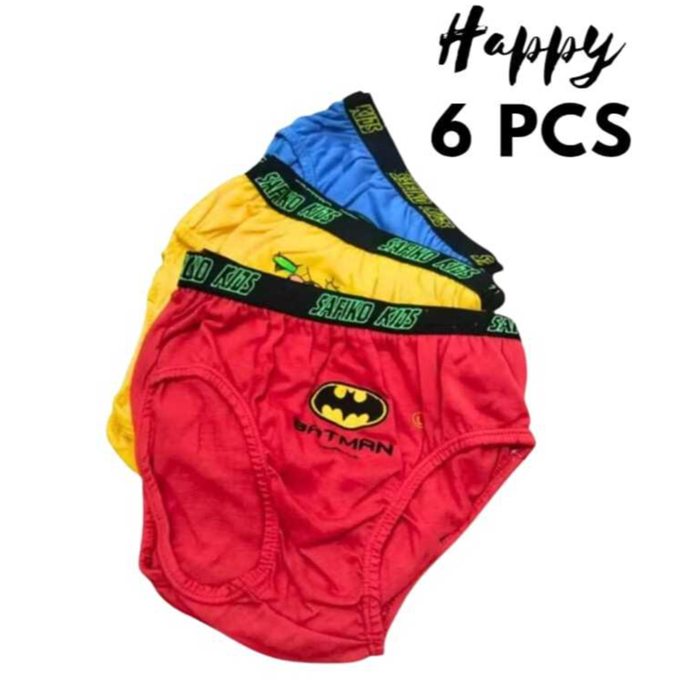 12/6 CD BOXXER BOYS กางเกงชั้นในสําหรับเด็กอายุ 1-10 ปี