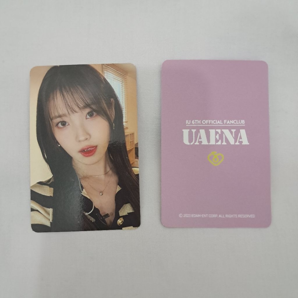 Ready โฟโต้การ์ดอย่างเป็นทางการ pc iu uaena สมาชิก gen kit 6th
