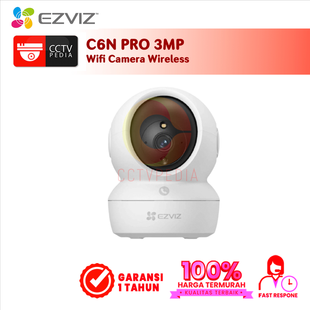 Ezviz CAMERA C6N Pro 3MP Wifi Camera ไร้สาย