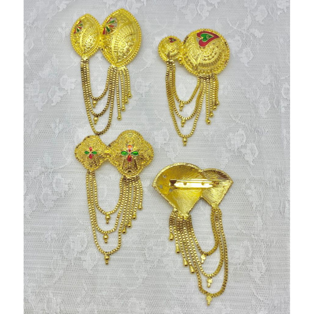 DUBAI JURAI BROCH // DUBAI BROCH // DUBAI MOTIF KEBAYA BROOCH // ราคาต่อแพ็ค