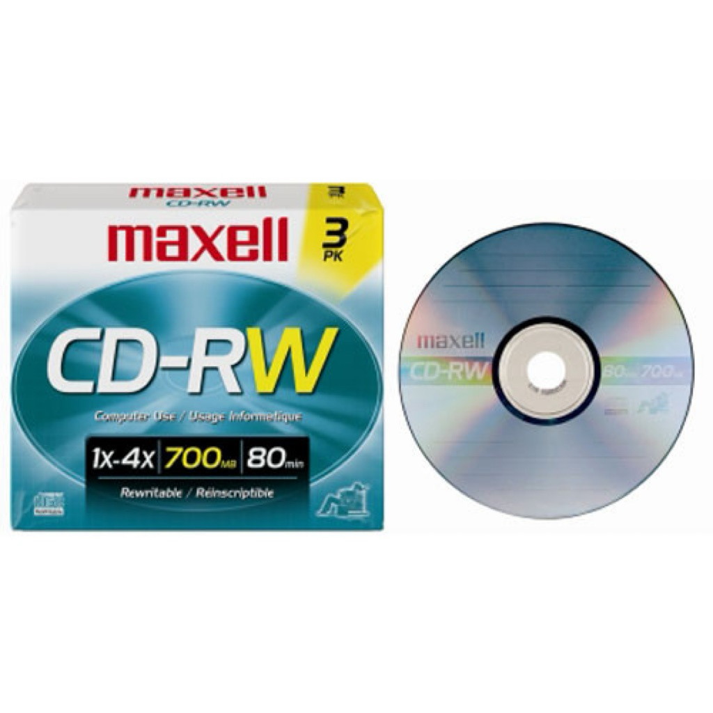 Maxell CD-RW CD/ชิ้น