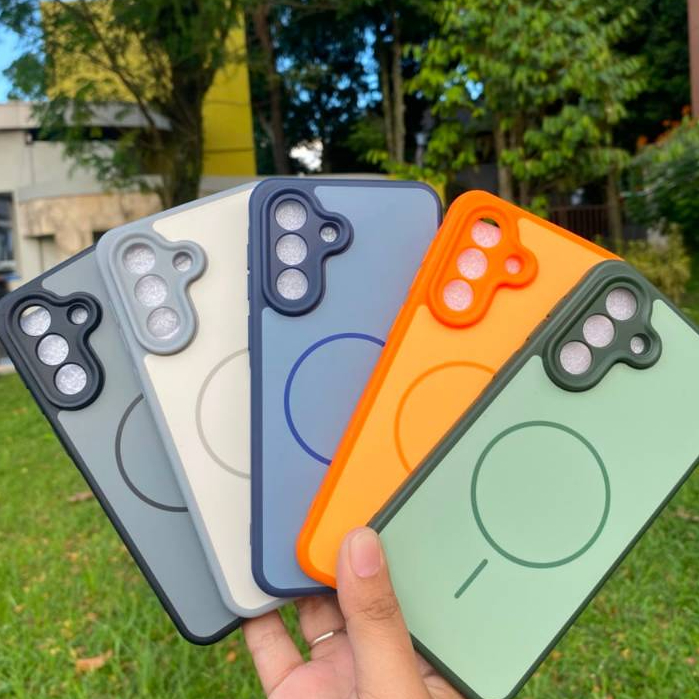 HP Frosted Matte Color Case สําหรับ Vivo Y05 V60 lite Y21d Y31d Premium Hybrid Case MagSafe -RJ3232