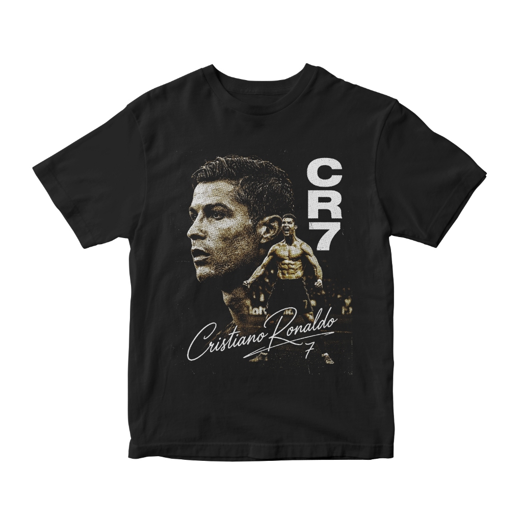 Distro T-Shirt Premium Bootleg Football Player Cristiano Ronaldo