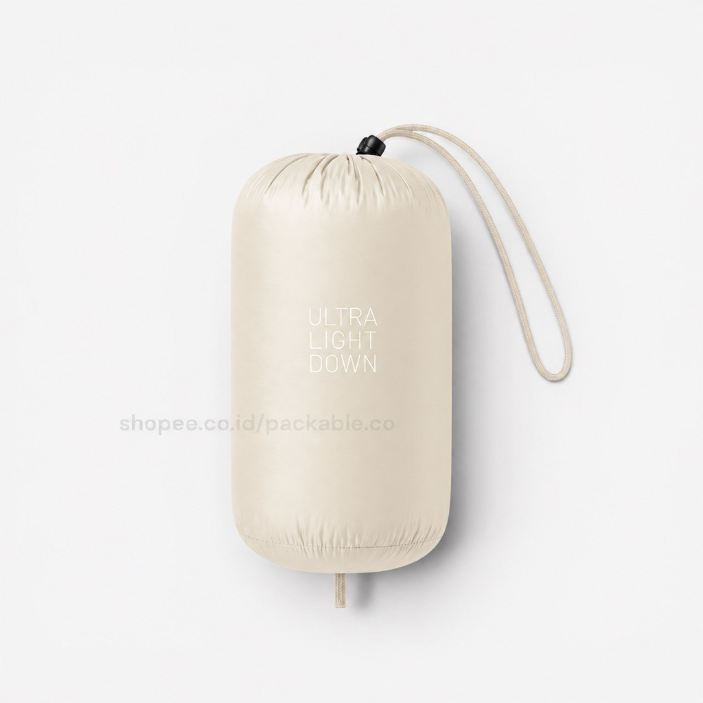 UNIQLO Stuff Sack Ultralight Down | กระเป๋าใส่เสื้อแจ็คเก็ตขนห่าน | กระเป๋าเก็บเสื้อผ้า