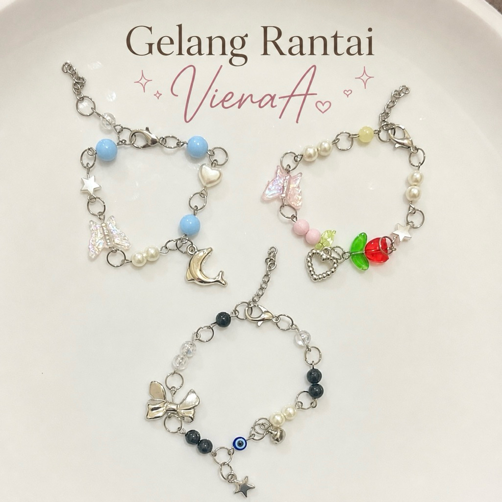 VIERA CHAIN BRACELET / PREMIUM CHAIN BRACELET / โซ่เกาหลี BRACELET