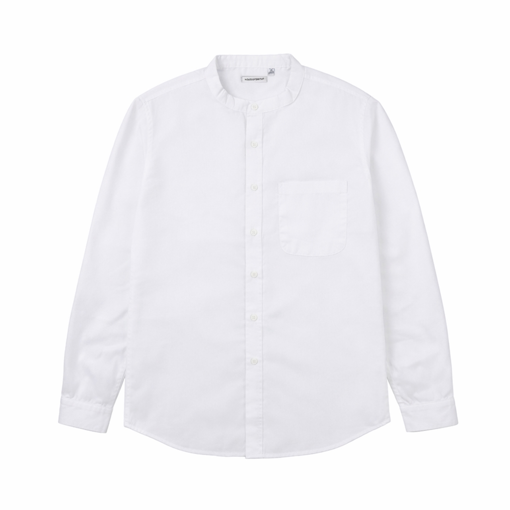 เสื้อเชิ้ตผู้ชาย KEMEJA House of Smith BDG - คอปก LS BW - เสื้อเชิ้ตยาว