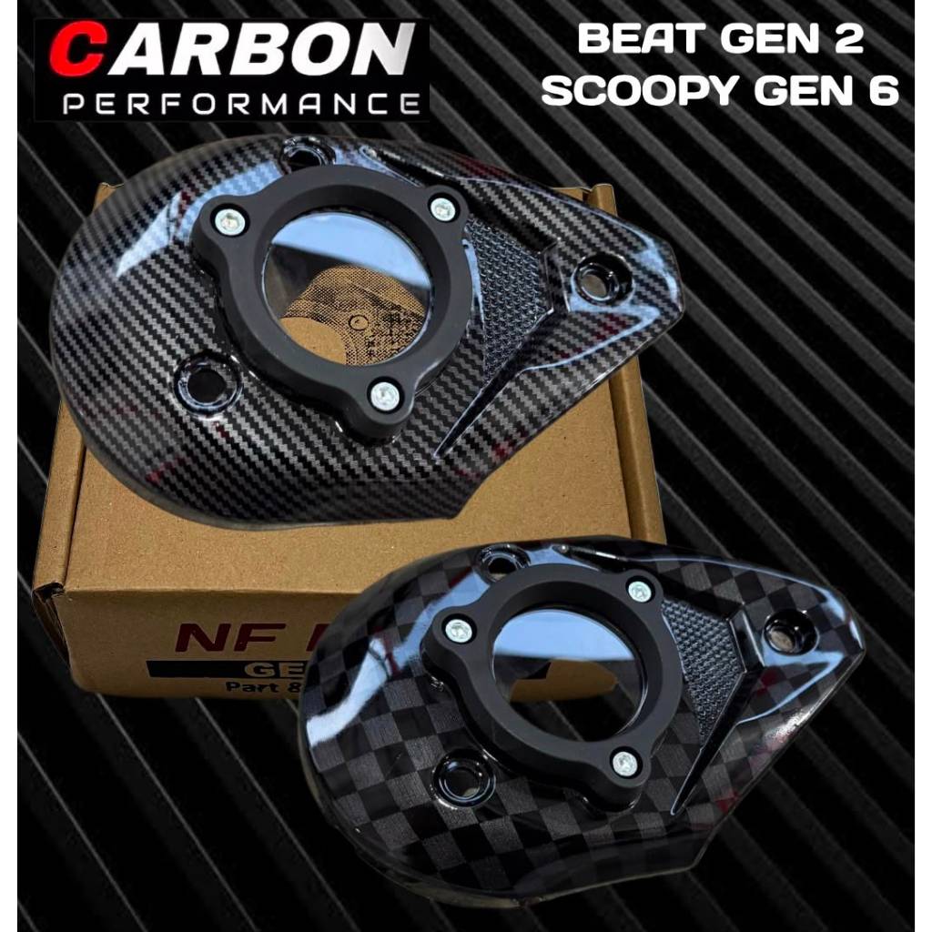 NF PART - CAP L KEONG CVT BEAT GEN 2 ACRYLIC COVER CVT BEAT DELUX GEN 2 COVER CVT SCOOPY NEW CAP L B