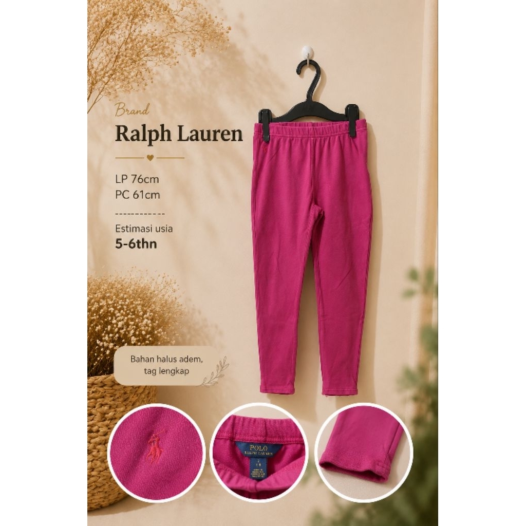 กางเกงเด็กผู้หญิง Ralph Lauren สวมใส่สบาย