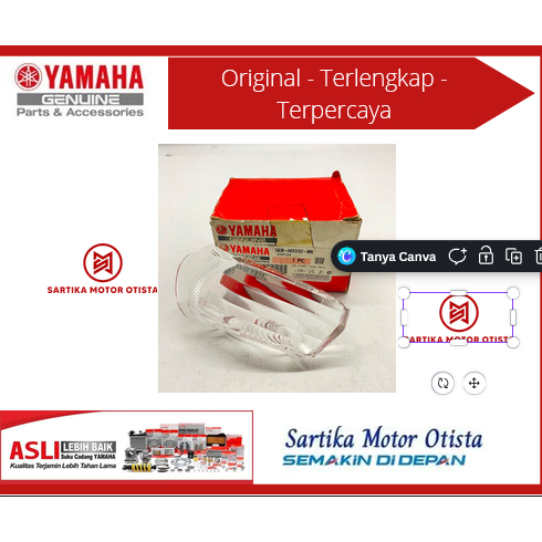 ORIGINAL FRONT FLASHER LIGHT ASSY 2 ไฟเลี้ยวขวา Vega R FIZR ORIGINAL YAMAHA (5ER-H332-00)