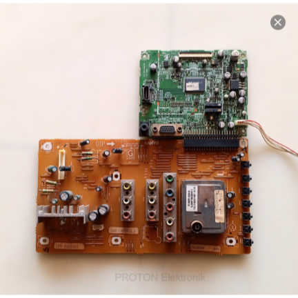MESIN Sanyo 24K50LW LCD TV เมนบอร์ด Panasonic TH-L24C28G TH L24C28G Manherboard เครื่อง + จูนเนอร์บอ