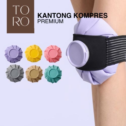 TORO - ICE COMPRESS BAG พร้อมสายรัด | ICE BAG บีบอัดด้วยการสนับสนุน | HOT COMPRESS BAG
