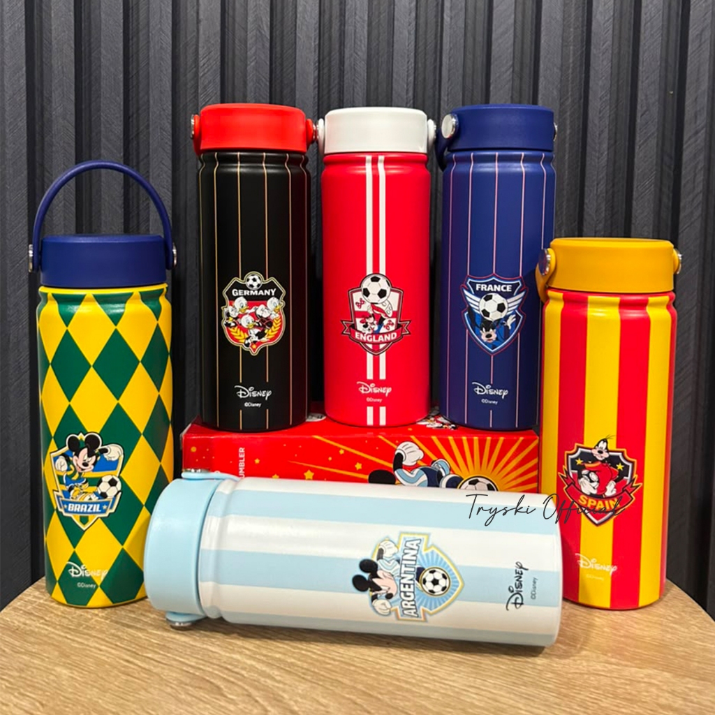 Tumbler World Cup Character D*sney 550ml - ขวดสแตนเลสป้องกันการหก ทนความร้อนและเย็น