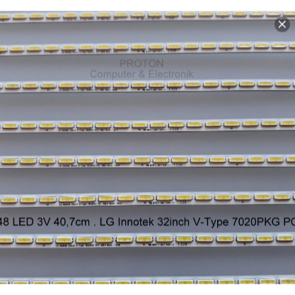 ทีวีแบ็คไลท์ 32" 48LED SMD 48 ซม. LG Innotek 32 นิ้ว V-Type 7020PKG PCT