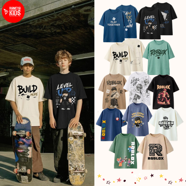 เสื้อยืด RAMEYA- RBX- BOYS TOP