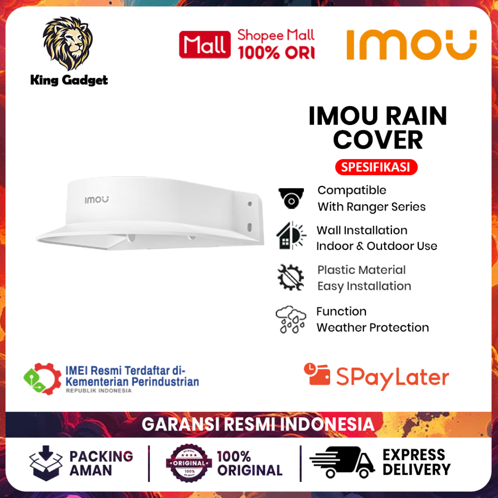 IMOU ขายึดผ้าคลุมกันฝน Ranger และแท่นชาร์จกล้อง DK2