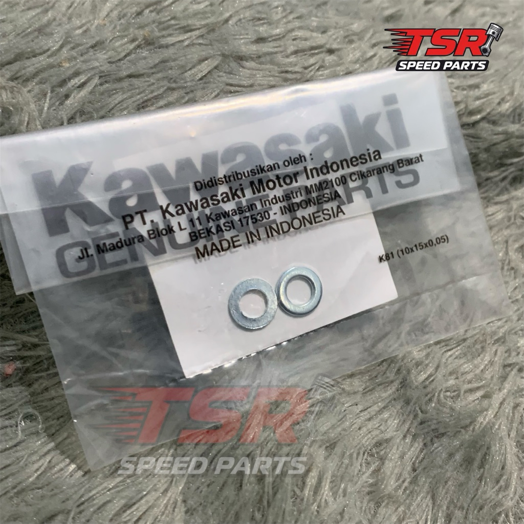 Original Kawasaki Ninja R RR คลัทช์แม่เหล็กฝาครอบ Bolt แหวน 410AA0600 เครื่องซักผ้าธรรมดาขนาดเล็ก