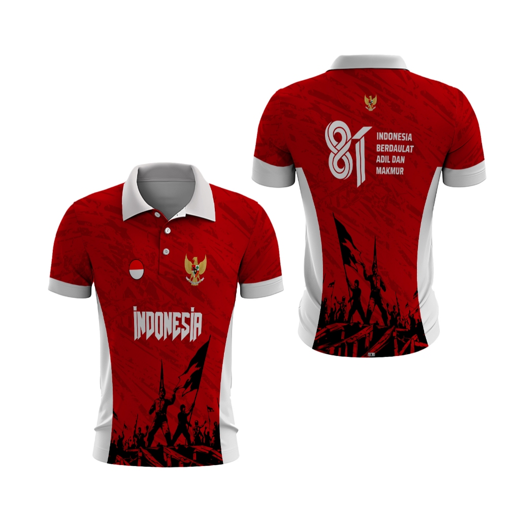Ria Shop - Jersey 77th Anniversary of the Republic of Indonesia 2026 | เสื้อแข่งอินโด อินประกาศอิสรภ