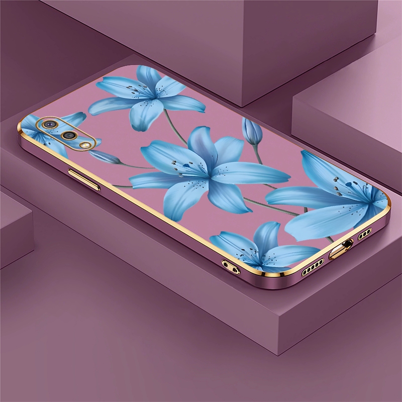 SAMSUNG ดอกไม้เคสโทรศัพท์สําหรับSamsung Galaxy A032F A035F A07 A06 A05 A05S A04 A04S A04E A03 A3 Cor